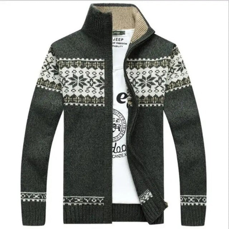 Scandinavian Vest for Men - NordicEdge-Green-M-State of Style