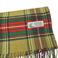 Scottish Stewart Tartan Winter Scarf – Ewan-White Stewart Tartan-State of Style