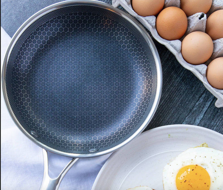 Scratch-Resistant Stainless Steel Frypan with Non-Stick Coating - ProCook Elite-State of Style