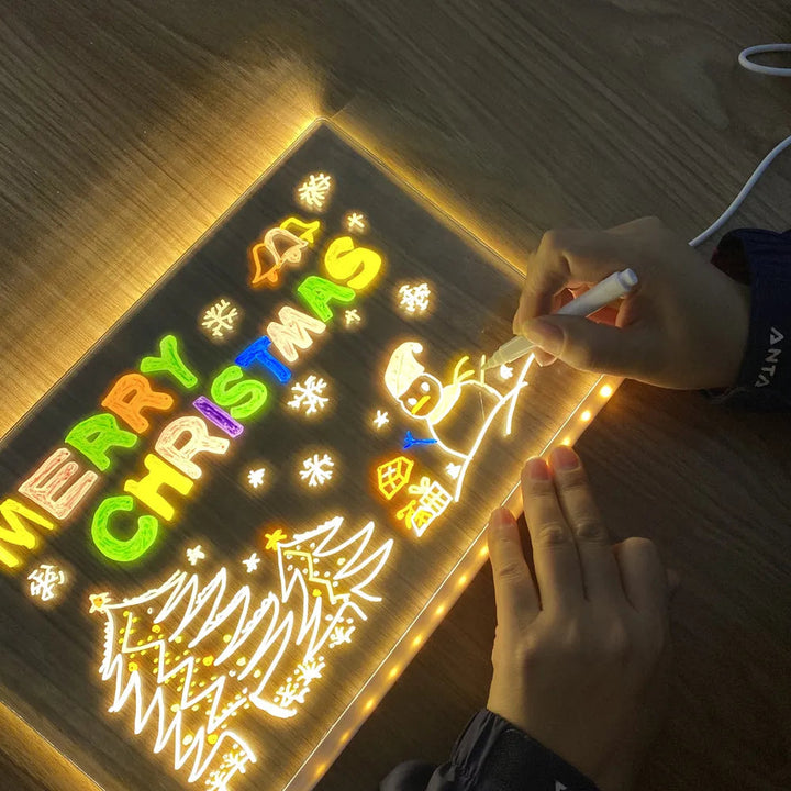 Screenless LED Drawing Board for Creative Kids - LumoPad-State of Style