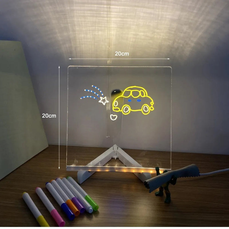 Screenless LED Drawing Board for Creative Kids - LumoPad-State of Style