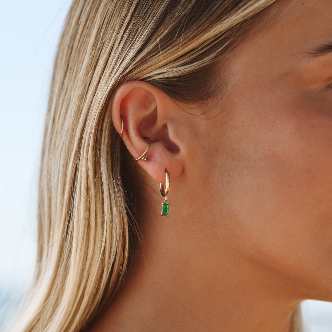 Sea Glitter Earrings - Liana-State of Style