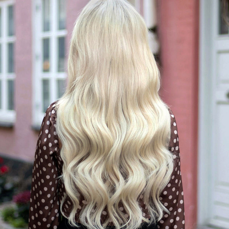 Seamless Hair Extension Strip – SilkLine (Light Ash Blonde 60B)-State of Style
