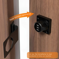 SecureCode - Keyless Combination Lock-Black-State of Style