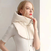 Selena Hooded Scarf | Versatile and Ultralight-Black-State of Style