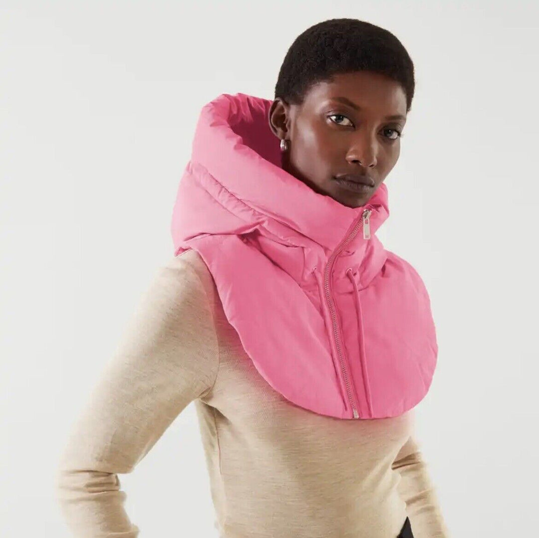 Selena Hooded Scarf | Versatile and Ultralight-Pink-State of Style