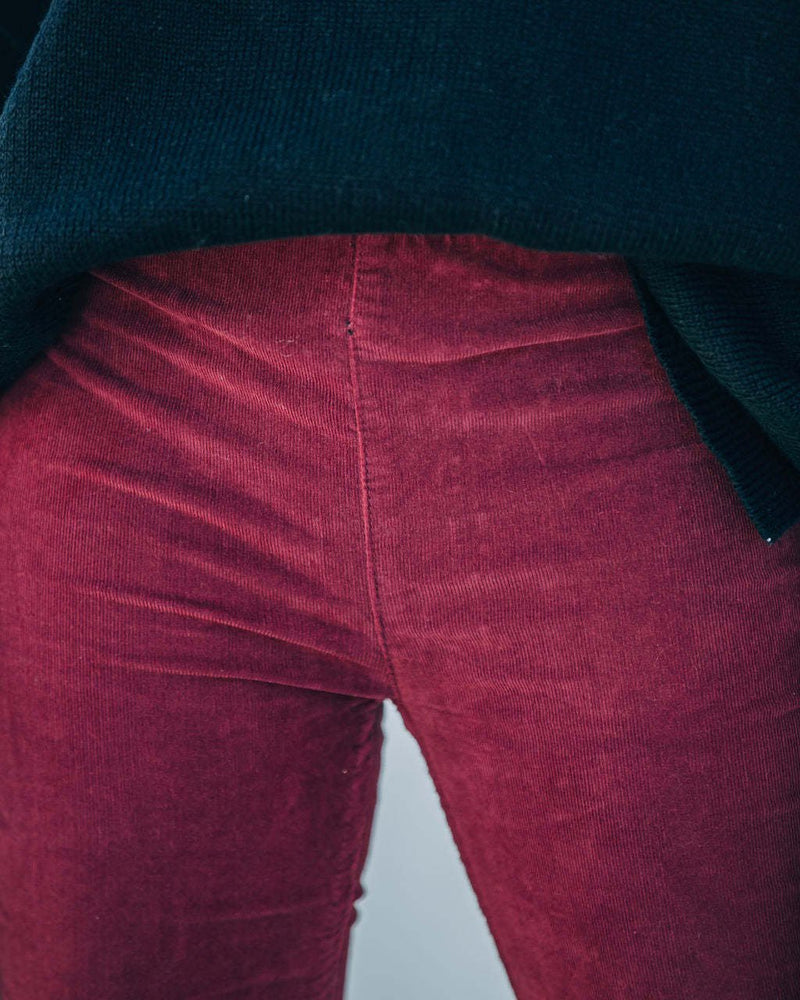 Flared Trousers with Stretch – Noelle