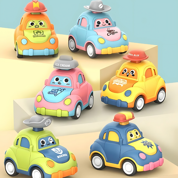 Self-Driving Toy Cars - Turbo Toeters-3 Pack-State of Style