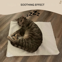 Self-Heating Cat Mat - WarmPurr™-Snow White - 60 cm × 45 cm-State of Style
