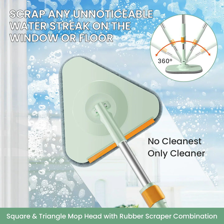 Self-Rotating Flat Mop with Bucket - Spin Mop-Set 1-State of Style