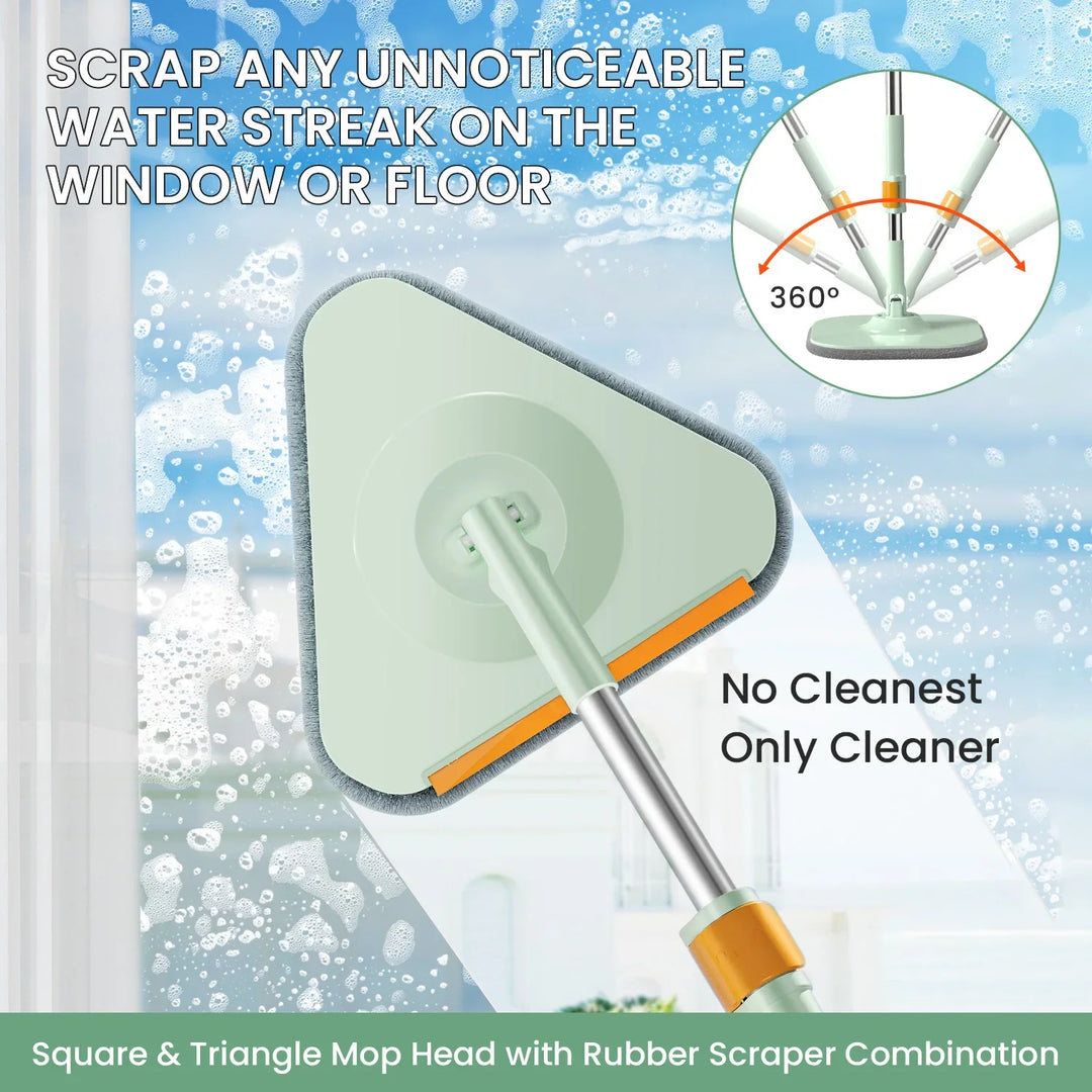 Self-Rotating Flat Mop with Bucket - SpinMop-Set 1-State of Style