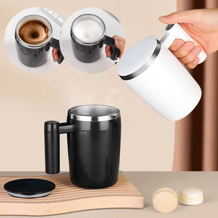 Self-Stirring Mug - AutoBlend-Black-State of Style