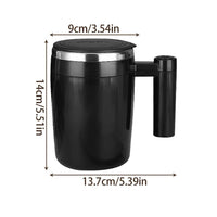Self-Stirring Mug - AutoBlend-Black-State of Style