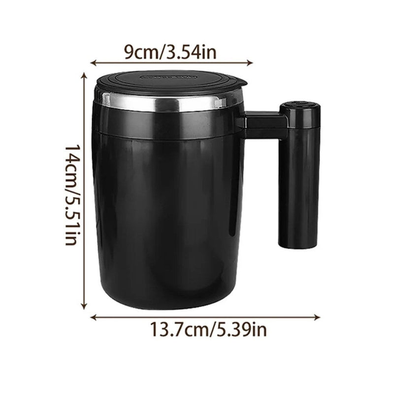 Self-Stirring Mug - AutoBlend-Black-State of Style