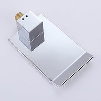 Sensor Wall Tap with Waterfall Outlet – Fluxis-Chromium-State of Style