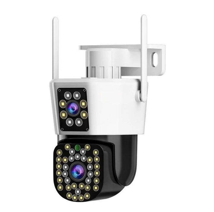 Set of 2 Security Cameras with Dual Lens – DualGuard Max 2-Pack-State of Style