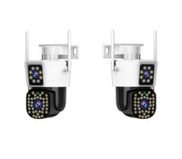 Set of 2 Security Cameras with Dual Lens – DualGuard Max 2-Pack-State of Style