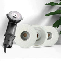 Set of 3 Wool Polishing Discs – Polistra-State of Style