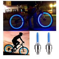 Set of 4 LED Valve Caps – GlowRims-Blue-State of Style