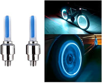 Set of 4 LED Valve Caps – GlowRims-Blue-State of Style