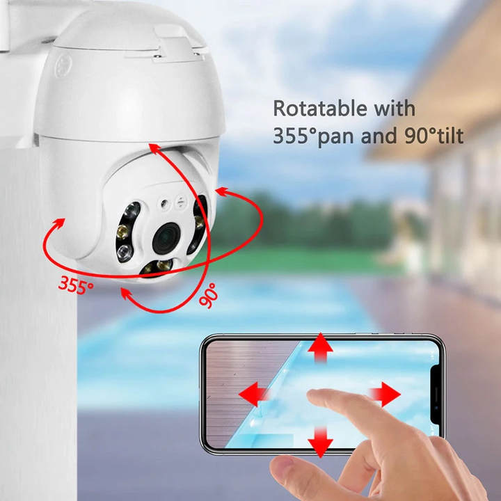 Set of 4 Smart WiFi Security Cameras – SmartCam Set 4X-State of Style