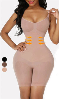 Shapewear Body with Hourglass Effect – Cintella-Black-S-State of Style