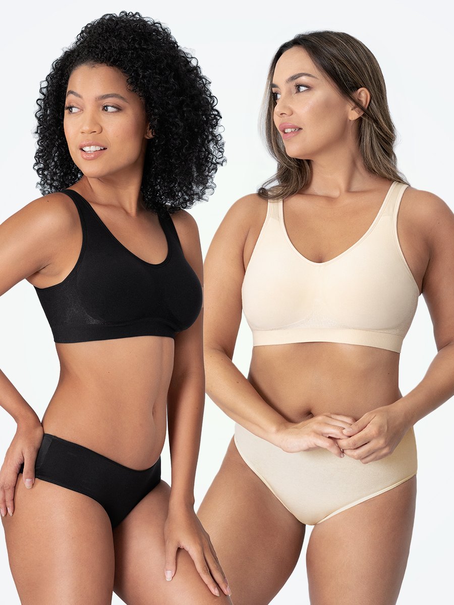 Shapewear Sports Bra – Elena-Black-M-State of Style