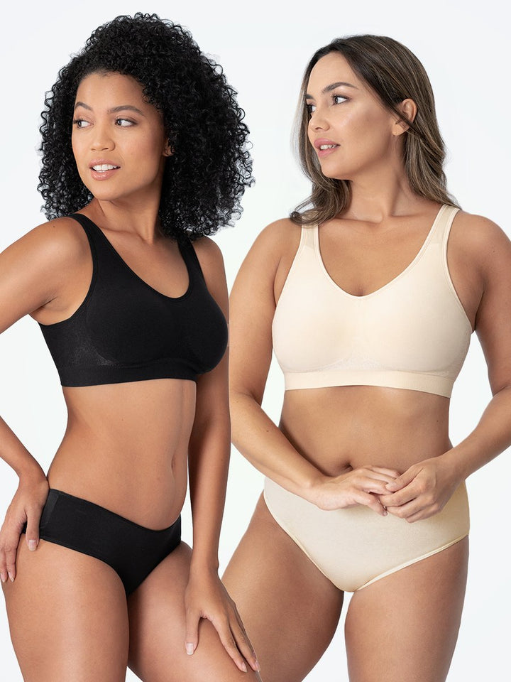Shapewear Sports Bra – Elena-Black-M-State of Style