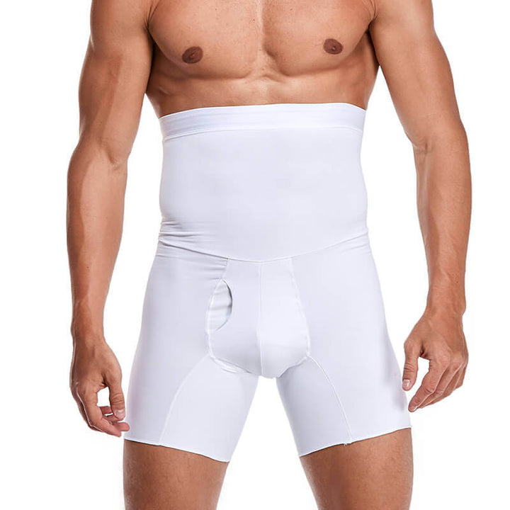 Shaping Men’s Compression Boxer Shorts - MaxFit-White-M-State of Style