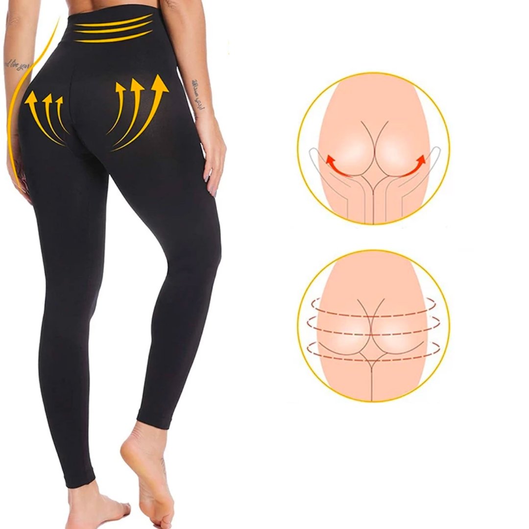 Shaping Premium Leggings - ShapeFit-Black-32-State of Style