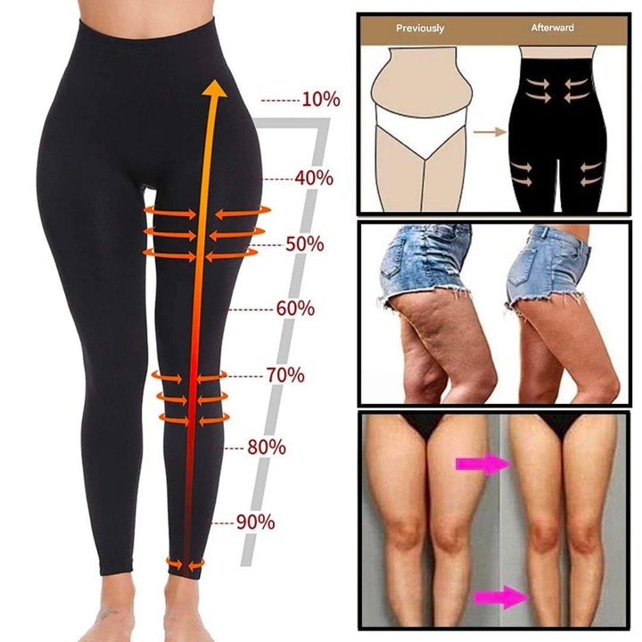 Shaping Premium Leggings - ShapeFit-Black-32-State of Style