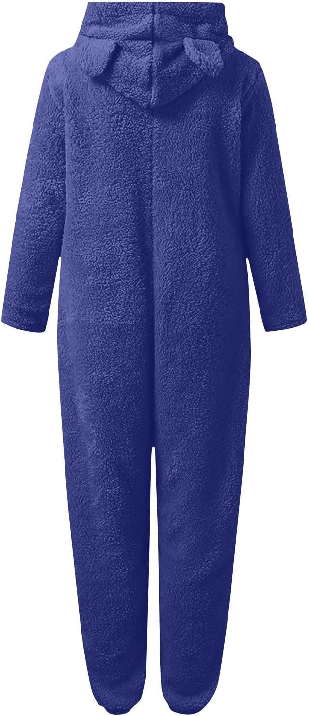Sherpa Fuzzy Onesie with Hood - CozyCat-Olive green-S-State of Style