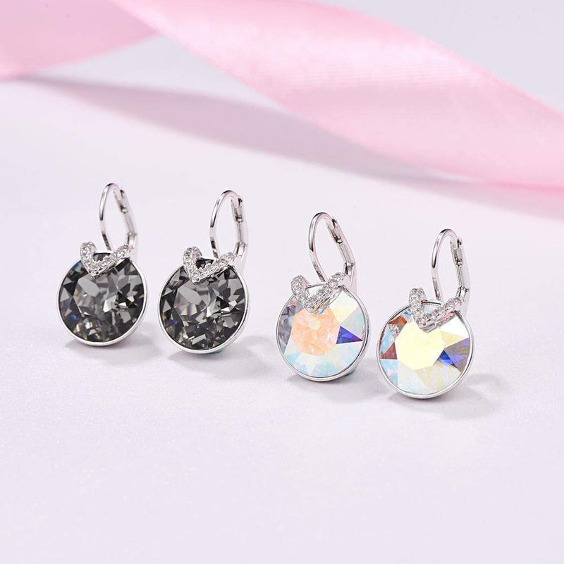 Shining Earrings - Aveline-White-State of Style