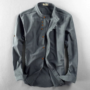 Shinobi | Samurai Katana Shirt for Men-Charcoal-M-State of Style