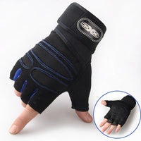 Shock-resistant and Supportive Gym Gloves - FitFlex-Black-S-State of Style