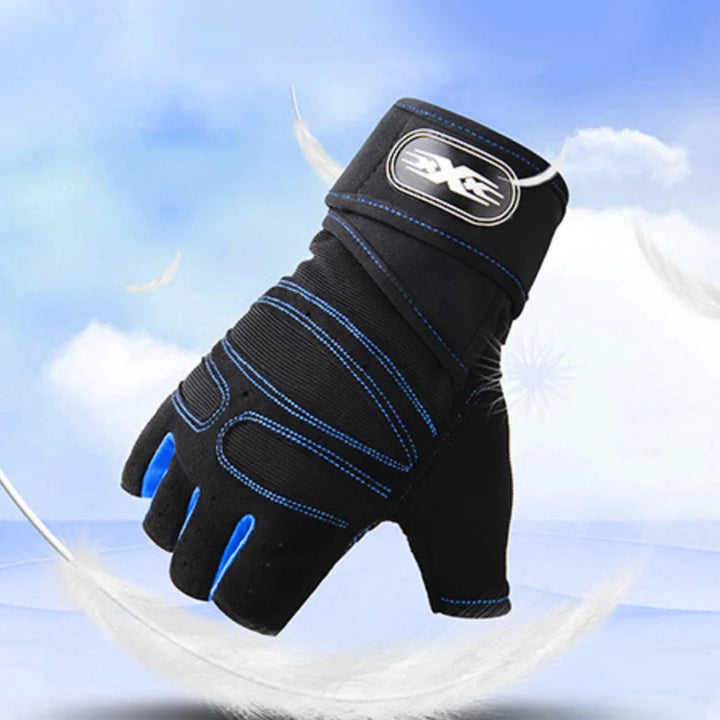 Shock-resistant and Supportive Gym Gloves - FitFlex-Black-S-State of Style
