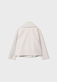 Autumn short jacket in double-breasted style – Clara