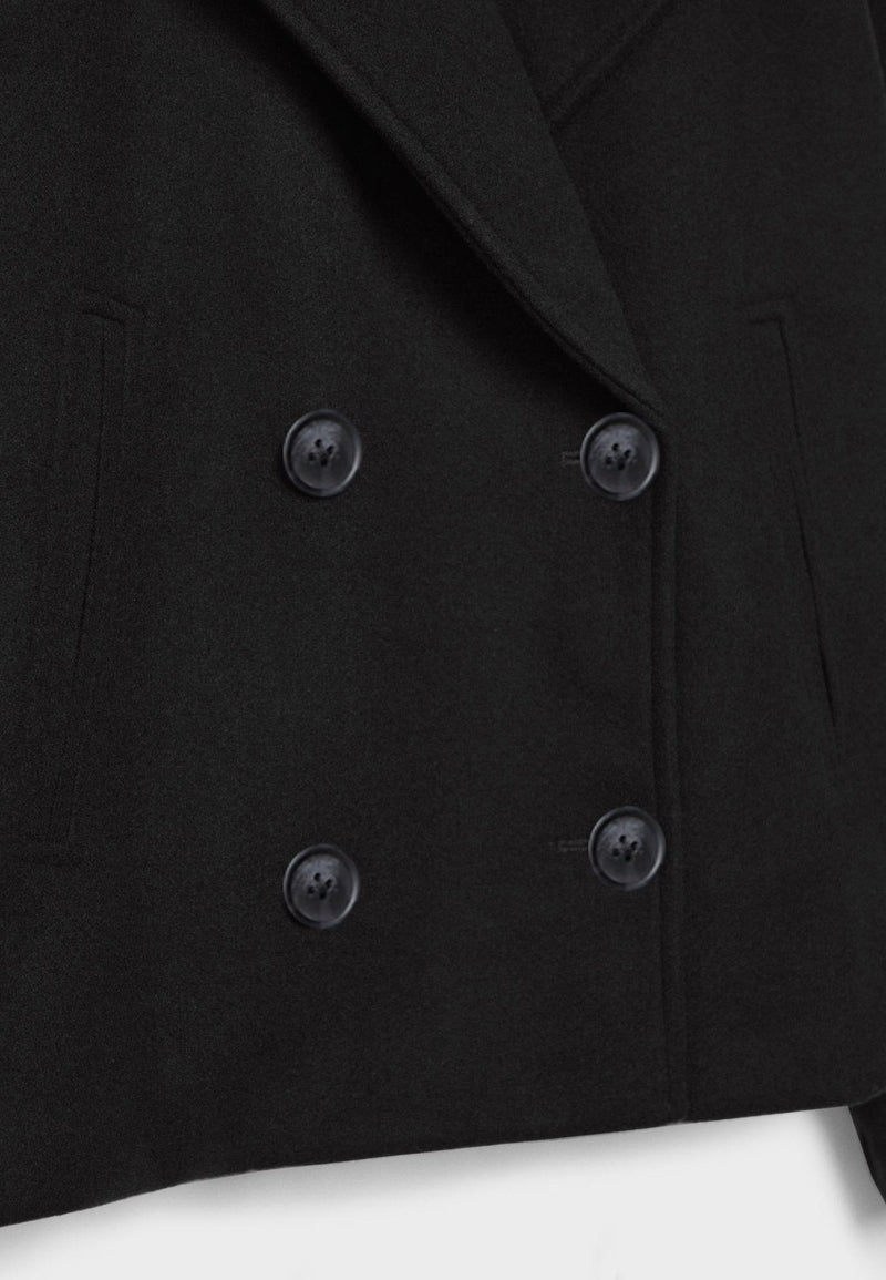 Autumn short jacket in double-breasted style – Clara