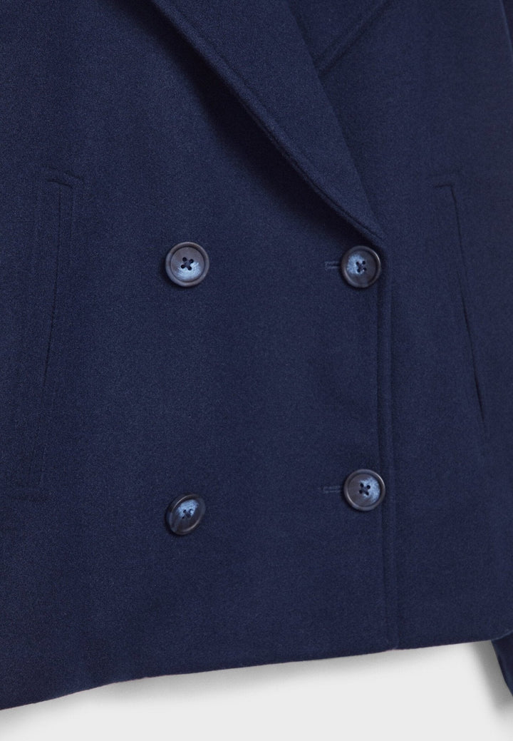 Autumn short jacket in double-breasted style – Clara