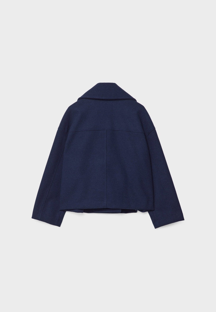 Autumn short jacket in double-breasted style – Clara