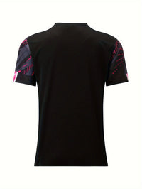 Short-sleeve shirt with striped pattern summer style men's look - Timo (1+1 FREE)-Red-S-State of Style