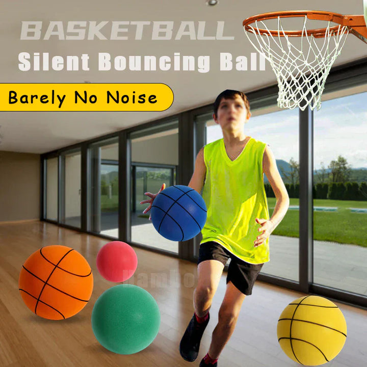 Silent Basketball for Noiseless Training and Fun - SilentBounce-Orange-18.01 cm-State of Style