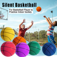 Silent Basketball for Noiseless Training and Fun - SilentBounce-Orange-18.01 cm-State of Style