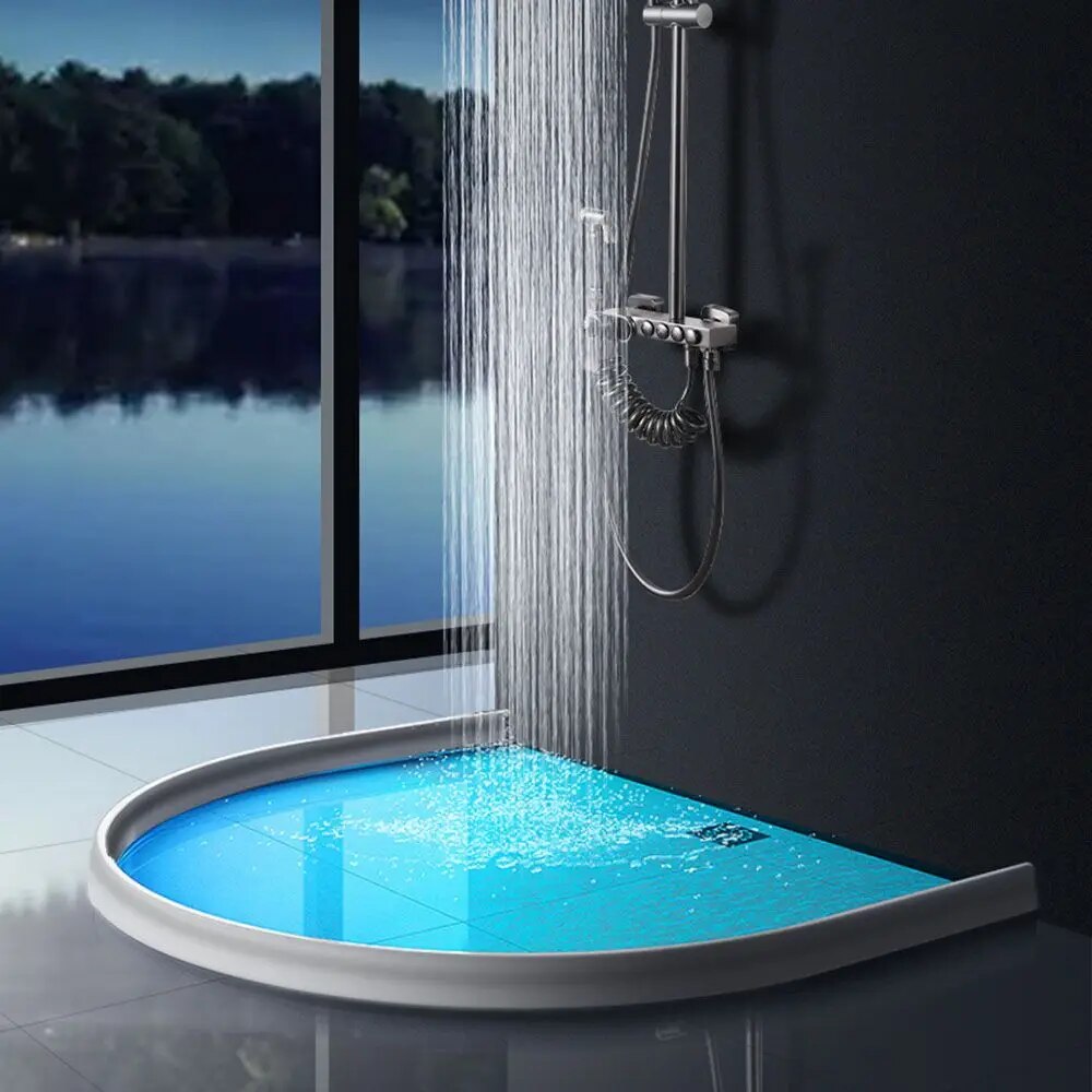 Silicon Shower Barrier - DryGuard-White-100 cm-State of Style