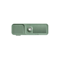 Silicone Draining Mat with Self-Drainage – DripGuard-Green-Small-State of Style