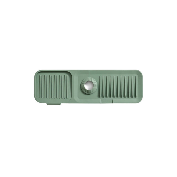 Silicone Draining Mat with Self-Drainage – DripGuard-Green-Small-State of Style