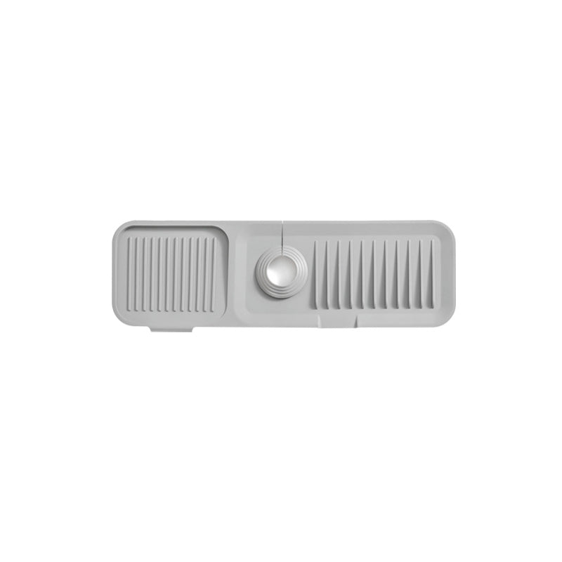 Silicone Draining Mat with Self-Drainage – DripGuard-Light grey-Small-State of Style