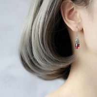 Silver Mythical Animal Earrings - Aelora-White-State of Style