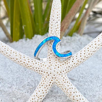 Silver Sea Wave Ring - Ondina-5-State of Style