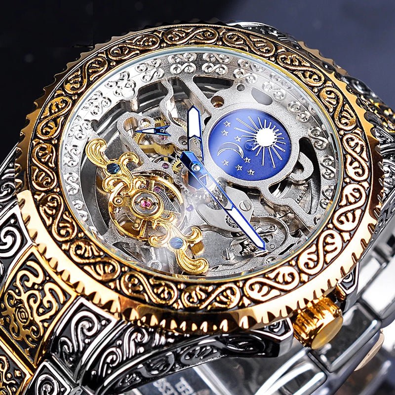 Skeleton Mechanical Men's Watch – Valtor-State of Style